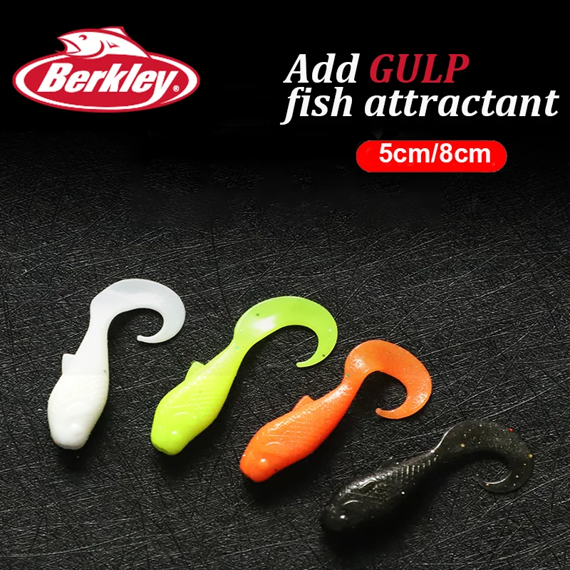 Berkley-señuelo Artificial suave para peces de agua salada, aparejo de cebo de pesca, 4/5/8/10/13cm, 10 piezas