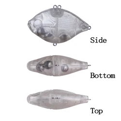 Señuelo VIB Crankbait sin labios Chan's Huang para pesca deportiva