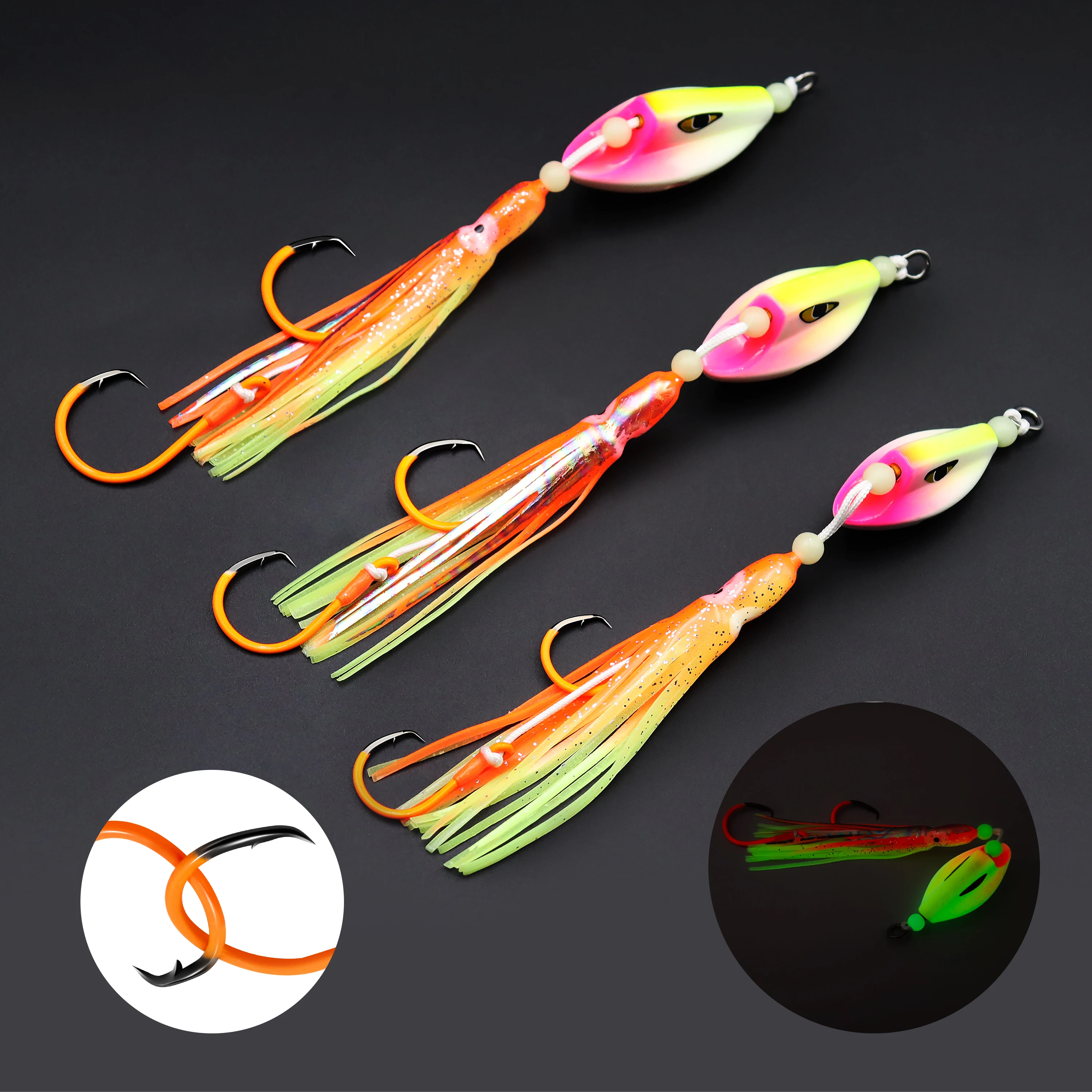 ZYZHE Señuelos de altura para atún, marlin y pez espada - imagen 2