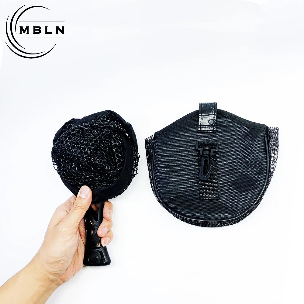 Red de pesca plegable MBLN – Aro de acero con bolsa clip para carpa - imagen 5