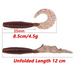Jig Wobbler lubina – Señuelo de silicona flexible