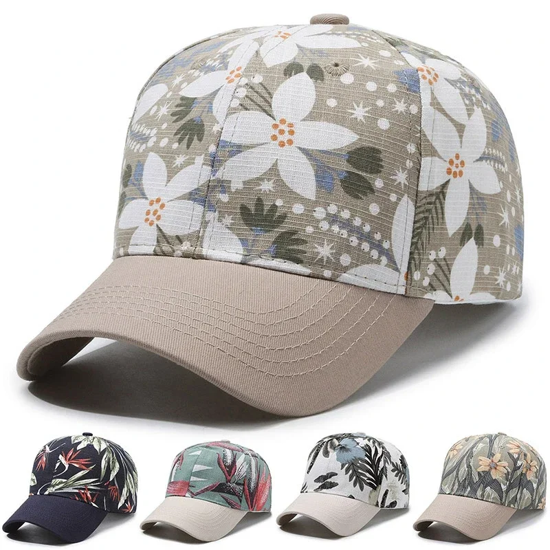 Gorras de béisbol con estampado bohemio colorido para mujer, gorras de béisbol ajustables con Velcro para adultos, accesorios, regalos creativos - imagen 2