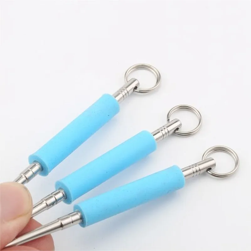 Extractor de anzuelos de acero inoxidable, herramienta de seguridad para pesca, separador de anzuelos, desacoplamiento rápido, artículos de pesca, novedad - imagen 3