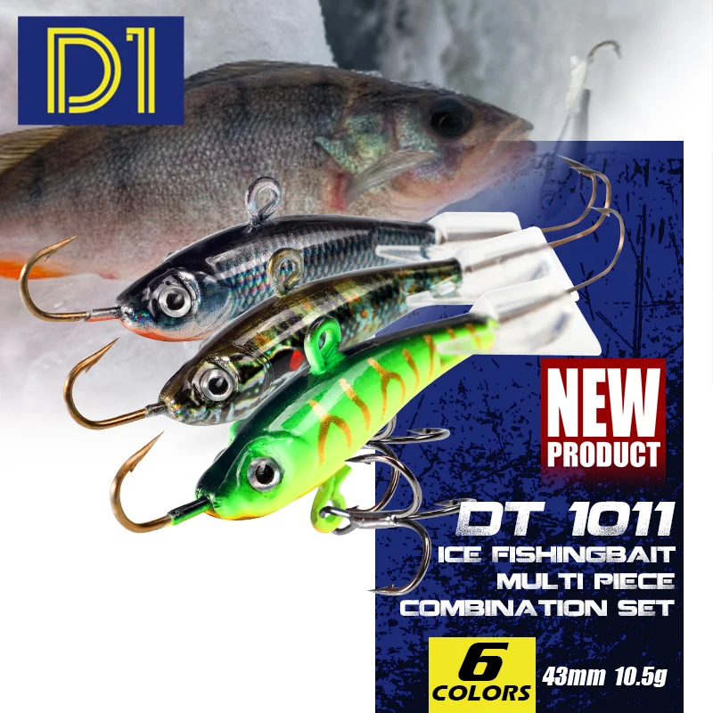 Señuelo Duro D1 Winter Baits 43 mm para Lubina y Lucio