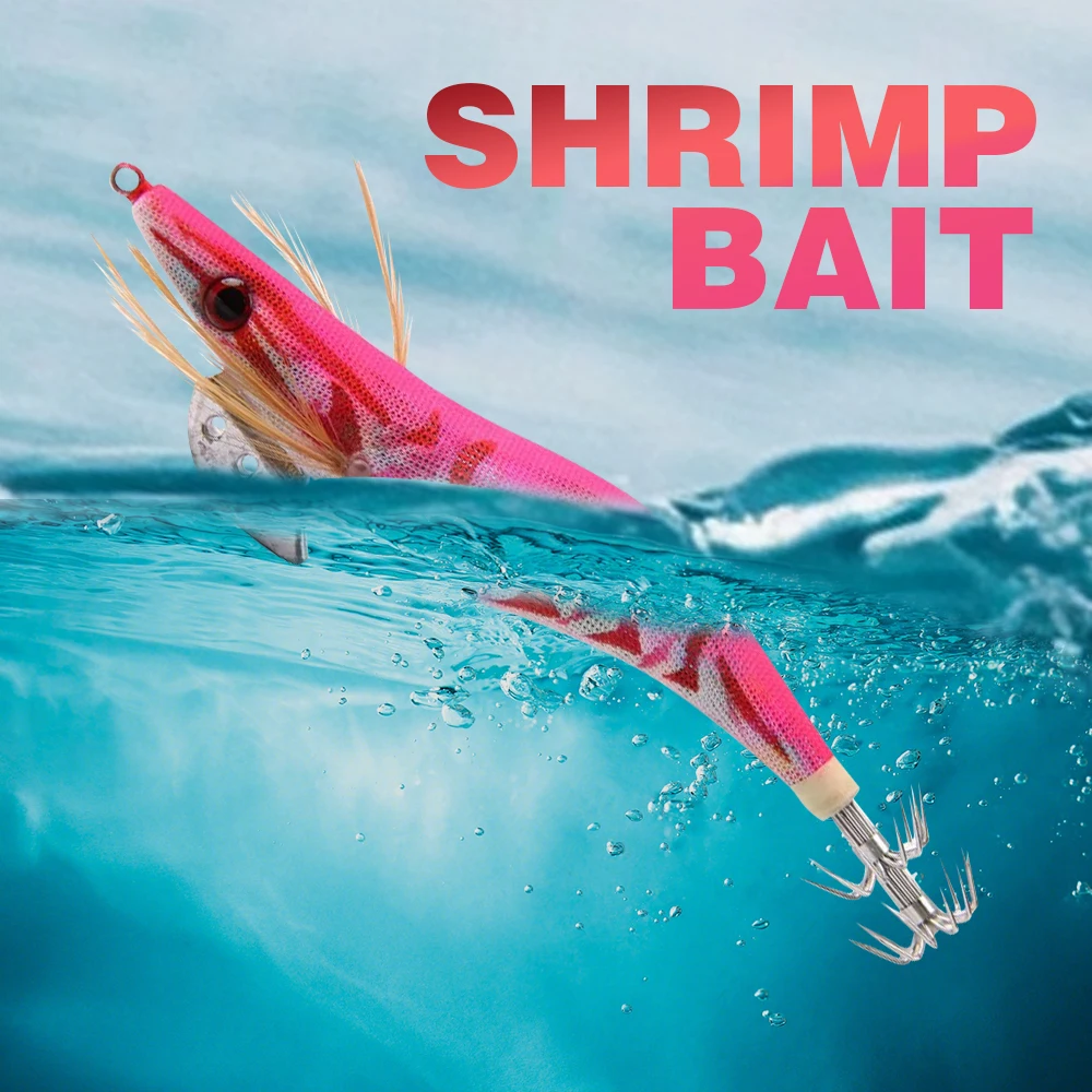 10 unids/pack calamar sepia anzuelo luminoso pesca 2,5 # 3.0 # 3.5 #   Cebo de señuelo de mar pesado para señuelo Octupus - imagen 3