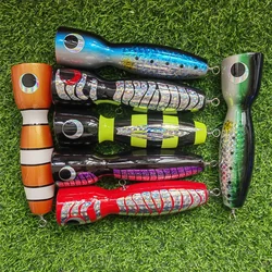 MUKUN Spitter GT – Popper madera artesanal para pesca de superficie