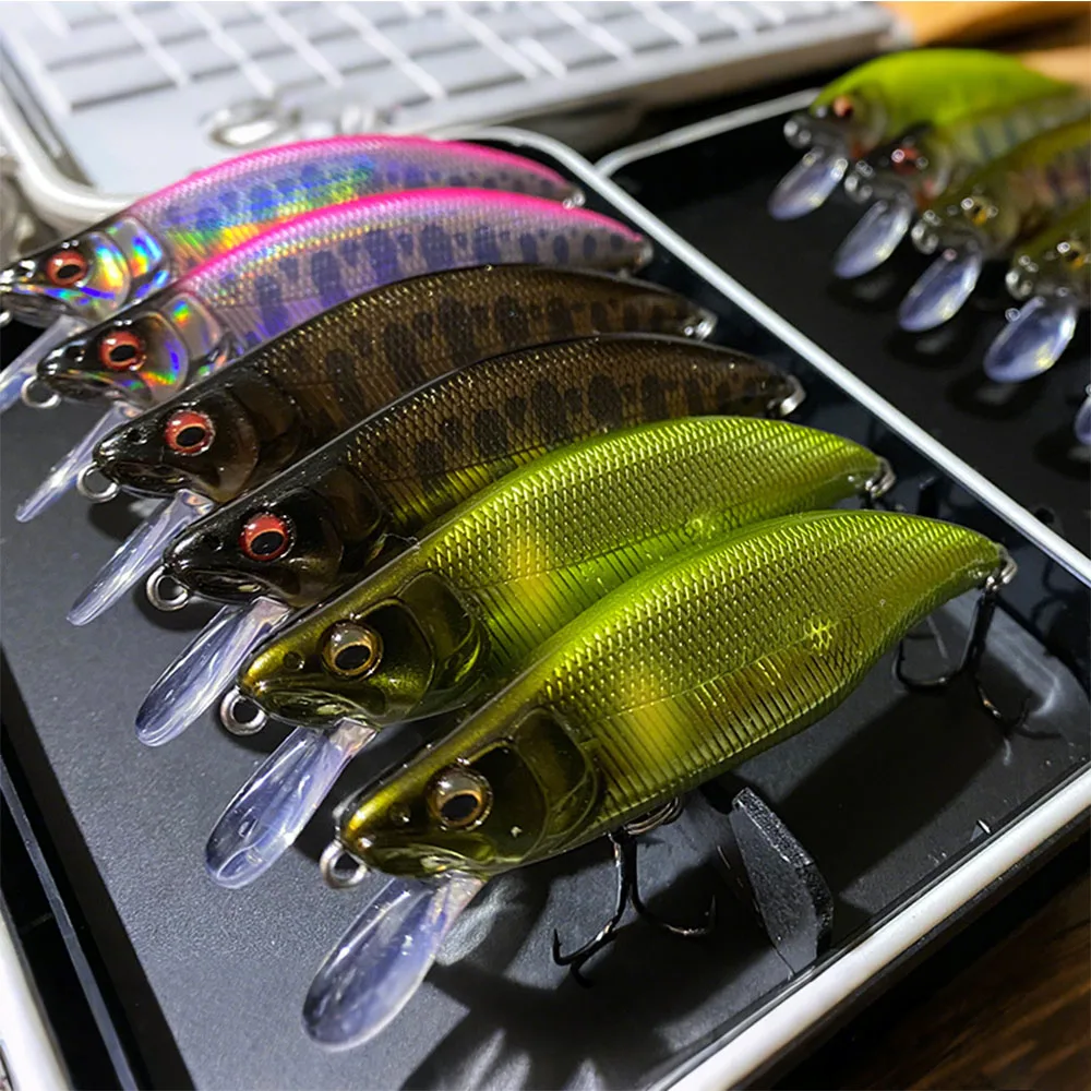 Señuelo de pesca de pececillo hundido, 52S, intruso, 52mm, 4,5g, trucha Artificial, Ajing, arroyo, lago, Jerkbait, pesca en roca, cebos duros, 1 ud. - imagen 3