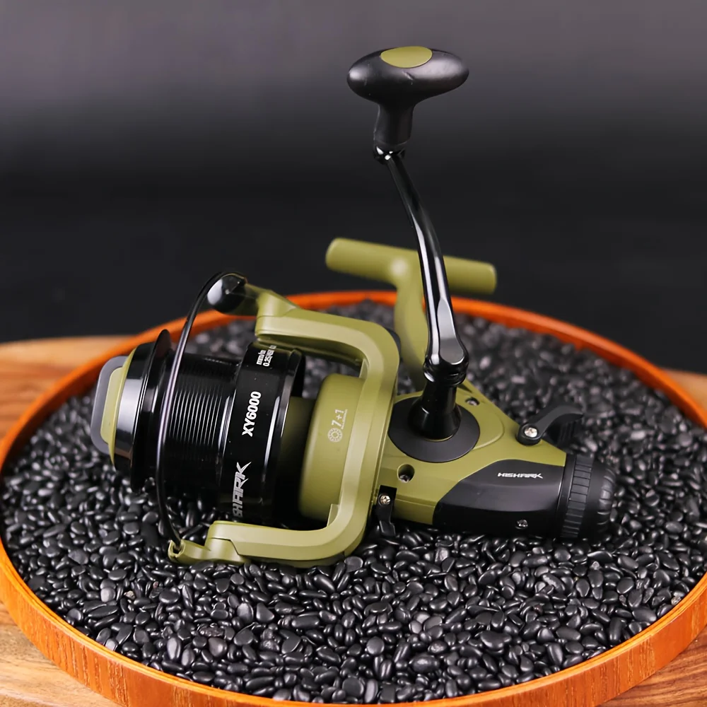 Carrete de pesca giratorio BAKAWA serie 6000-12000 rueda de pesca 7 + 1 rodamientos de acero 4,9: 1 carrete de pesca accesorios de pesca equipo - imagen 3