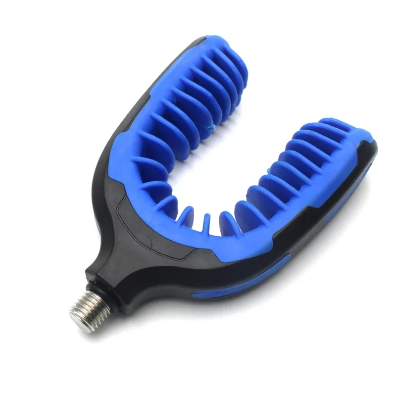 Cabezal de apoyo para caña de pescar de carpa M3/8 (IFI), cabezal rojo/azul, empuñaduras para alarma de pesca M3/8 (IFI), accesorios de aparejos, 1 ud. - imagen 5