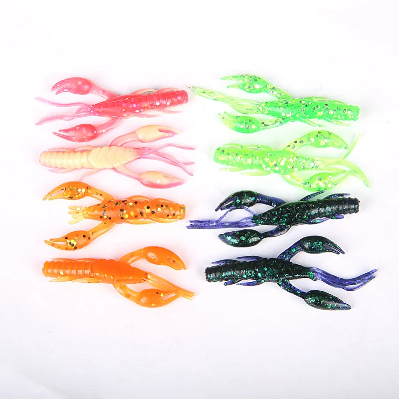 ARDEA-señuelo de pesca de gusano suave, cebo Artificial de silicona con sal, aparejos de lubina, 15/20 unids/caja - imagen 3