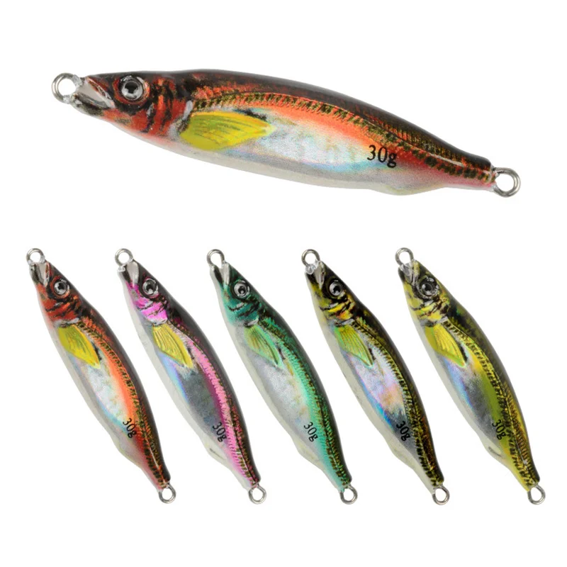Señuelo metálico impreso en 3D para slow jigging – Atún y arrastre - imagen 5