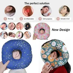 Protector auditivo para pesca - almohada con orificio de oreja