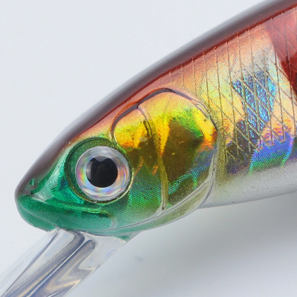 VOLIN nuevo Wobbler de pesca 75mm 10,5g señuelo mágico Minnow cebo Wobblers Artificial cebo duro con señuelo de pesca de bola - imagen 4