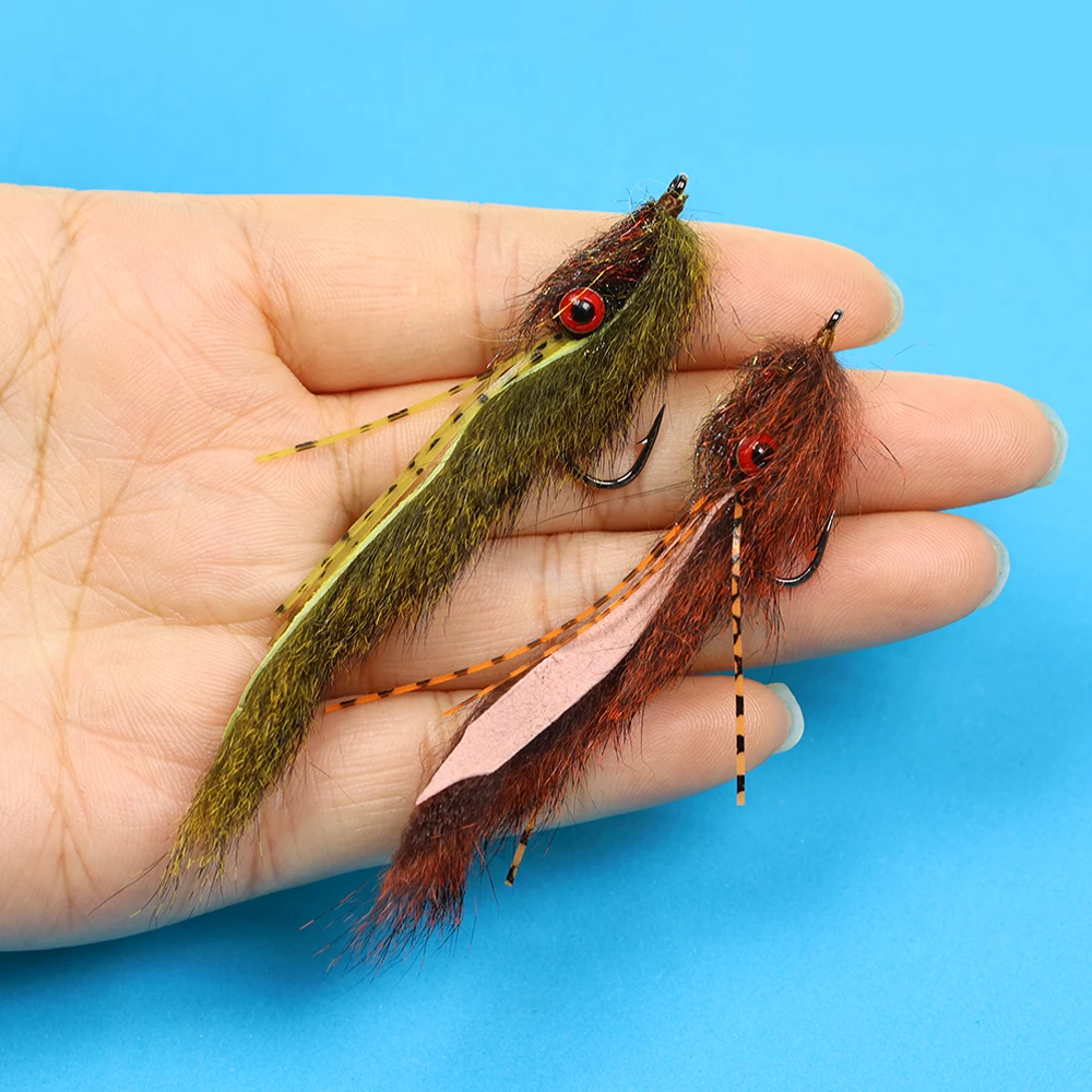 Zonker Ardilla – Mosca de trucha con ojo de mancuerna de cola larga - imagen 5