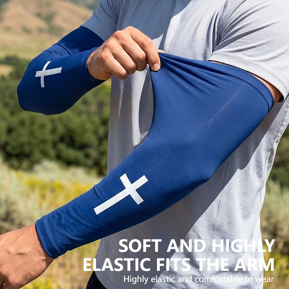 WALK FISH Mangas refrigerantes con protección UV para pesca