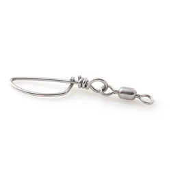 Giratorios de pesca con broche de acero inoxidable para agua salada
