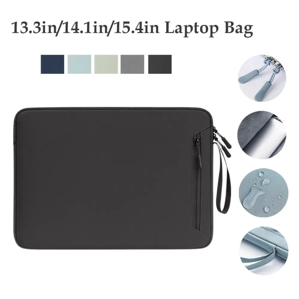 13,3 14,1 15,4 funda para portátil, bolsa ultrafina para portátil, bolsa protectora para tableta con asa portátil para Macbook Pro/Lenovo/HP/Dell