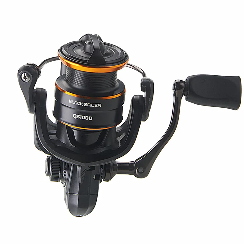 Carrete giratorio mini DEUKIO – Ligero para agua salada y dulce - imagen 2