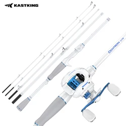 Combo Baitcasting KastKing Centron Lite – Caña y Carrete Plegables IM6