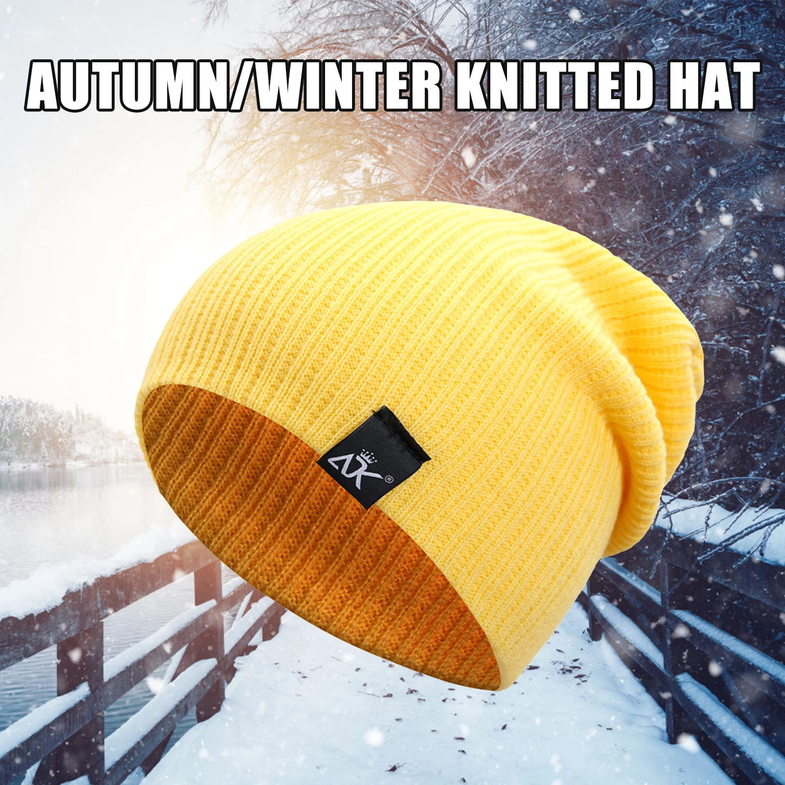 Gorros cálidos de ciclismo para hombres y mujeres, gorro de hilo de punto a prueba de viento para exteriores, gorros de moda para ciclismo, esquí, Camping, pesca, Camping, 2026 - imagen 5