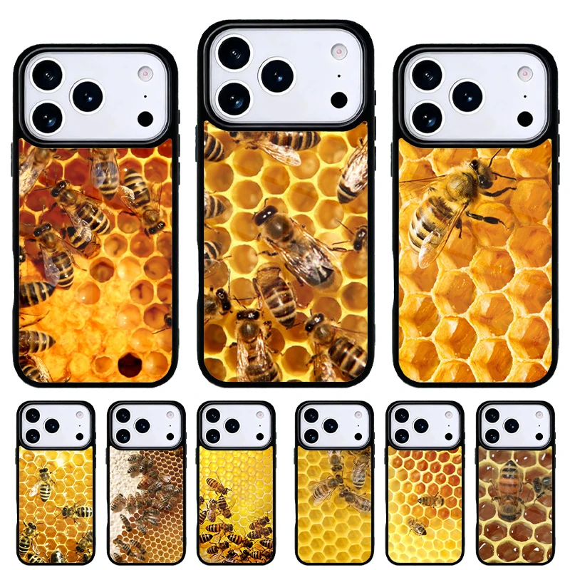 Funda panal para iPhone 17 a 14 Pro Max – Carcasa protectora antigolpes
