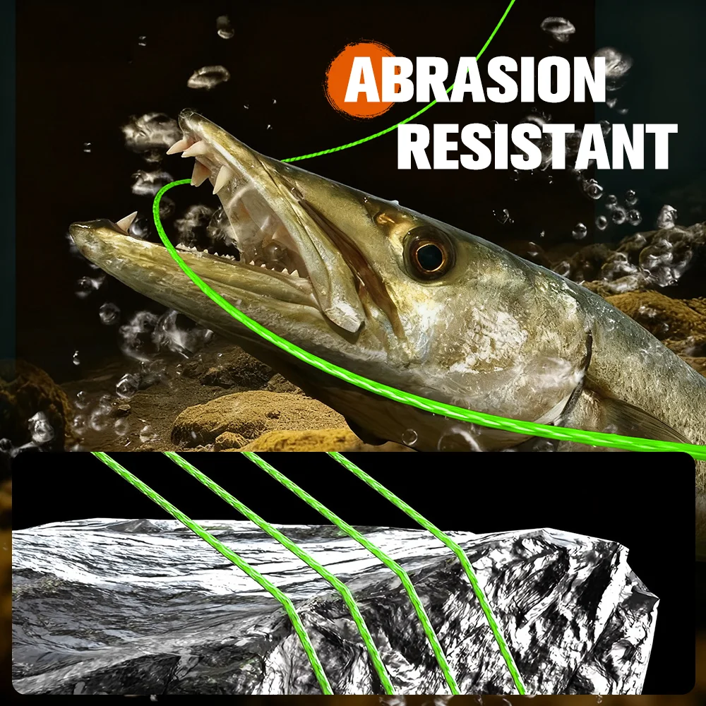 Línea de pesca trenzada Thornsline, 2 uds., 8 hebras, 150M, 100M, línea de PE, multifilamento japonés Extra fuerte, línea de pesca de mar, línea de carpa - imagen 3