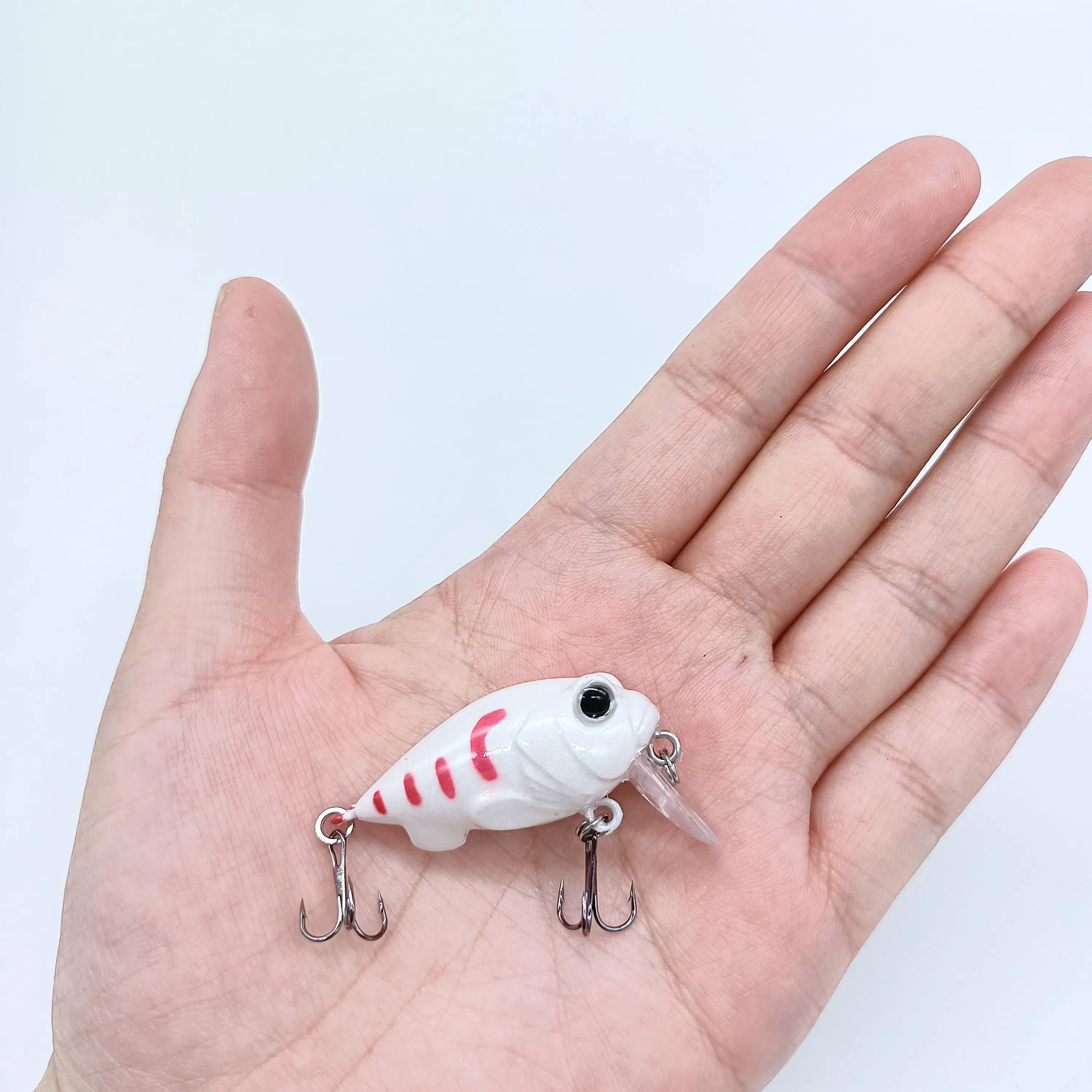 DUODUOYU-Señuelos de Pesca Crankbaits, cebo duro flotante de 5,2g/38mm, Isca Artificial Wobbler Bass Swimbait, aparejos de pesca, 1 piezas, nuevo - imagen 4