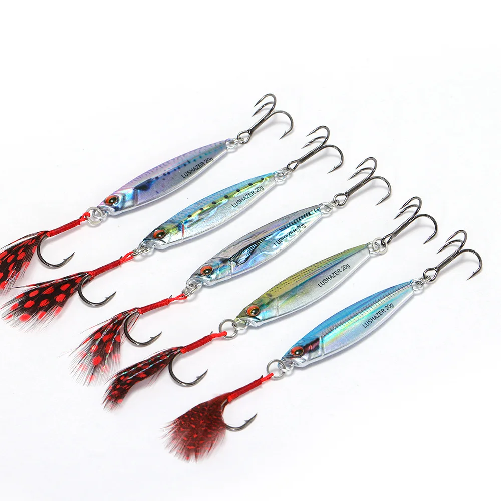 Señuelo de pesca de Metal fundido, 1 cuchara de plantilla piezas, 10g, 15g, 20g, fundición a tierra, Jigging, aparejo de cebo Artificial, SwimBait - imagen 5