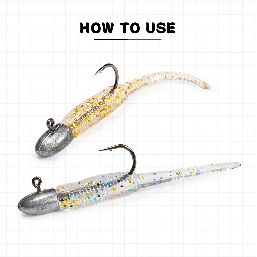 Señuelos Swimbait Spinpoler Rockfish luminosos para lubina - imagen 5