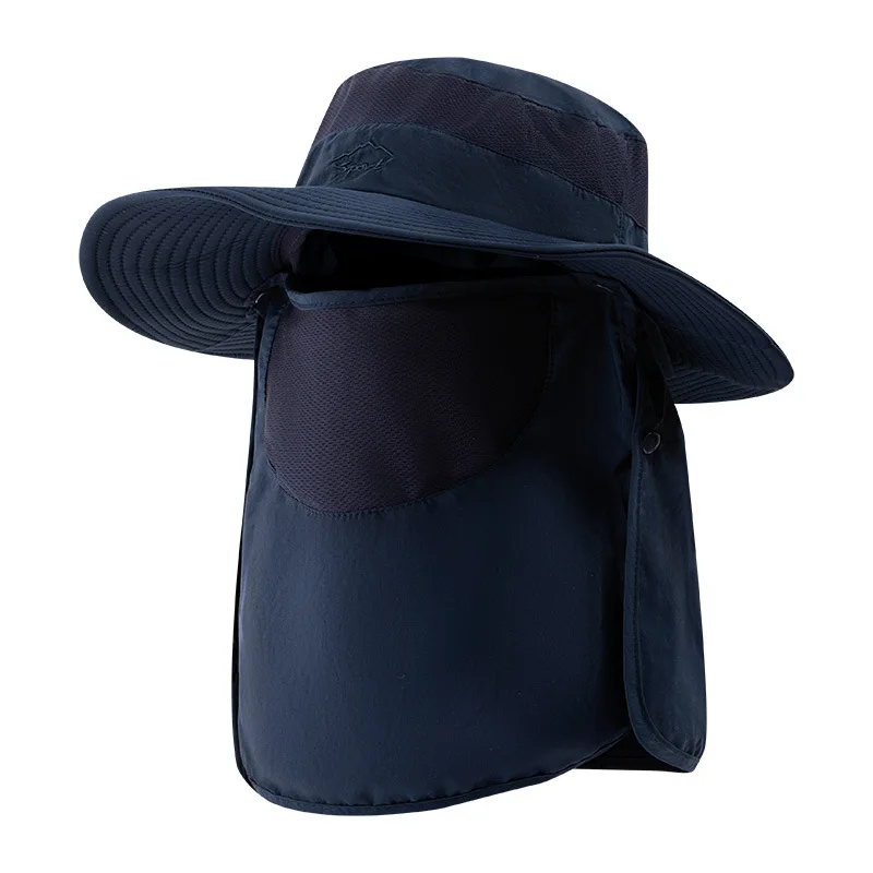 Gorras de sol sombrero de pesca masculino transpirable ajustable verano senderismo Camping impermeable hombres mujeres Anti-Uv gorra al aire libre protección solar - imagen 5