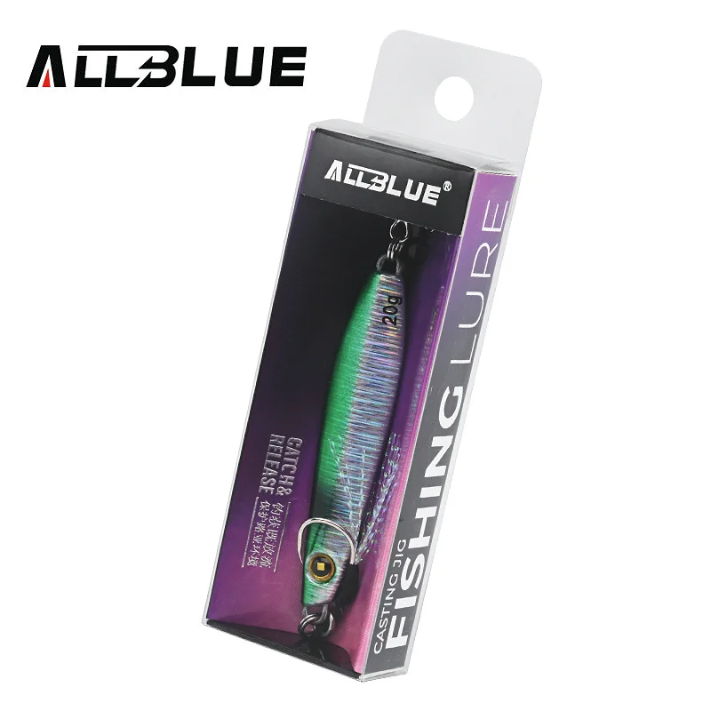ALLBLUE KAIDO Cuchara Jigging Metálica – Ideal para Pesca de Altura - imagen 5