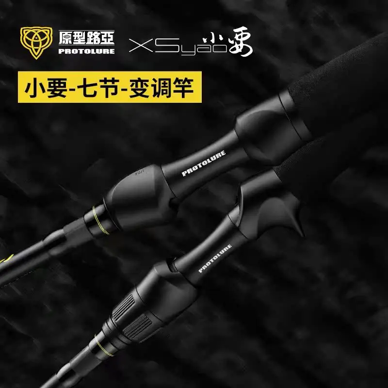 DKX Caña de lubina carbono ligera — Guías Fuji y acción para señuelos - imagen 2