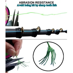 Trenzado multifilamento PE X12 X8 X4 – 10 a 120 LB agua salada