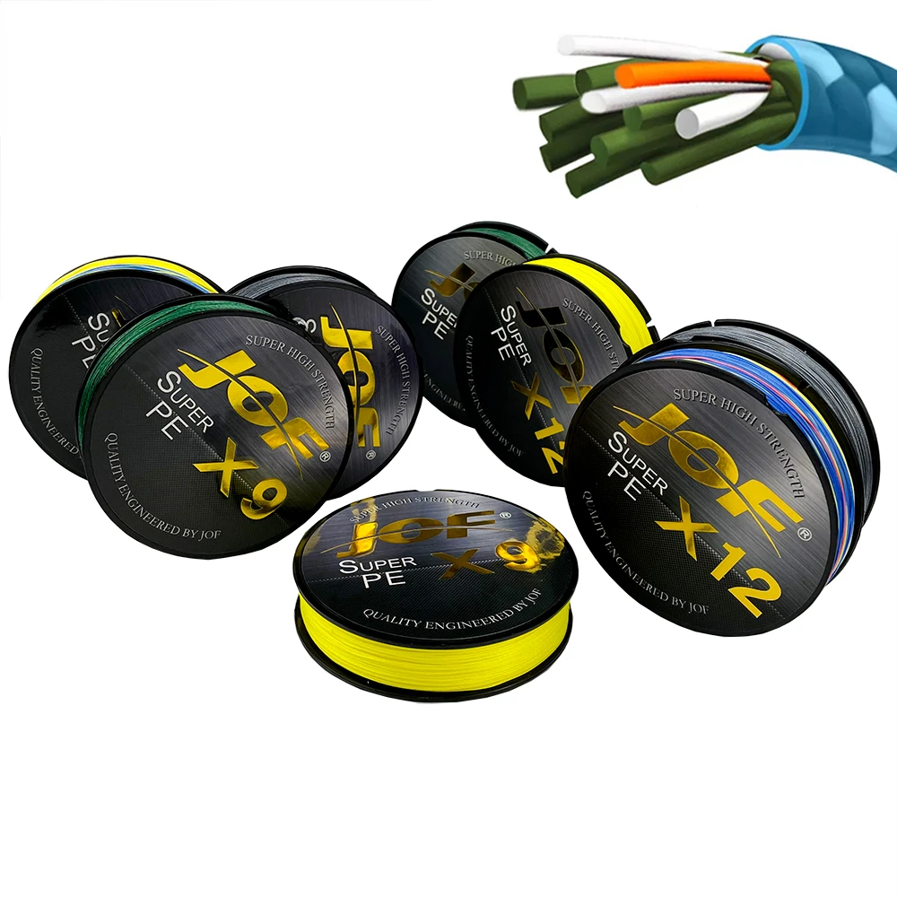 Sedal de pesca de PE X9, superpotente, 9 hebras, hilo de señuelo trenzado multifilamento, 20lb, 35lb, 40lb, 50lb, 65lb, 80lb, 100lb - imagen 4