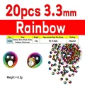 20pcs Rainbow 3o3mm