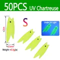 50pcs Chartreuse S