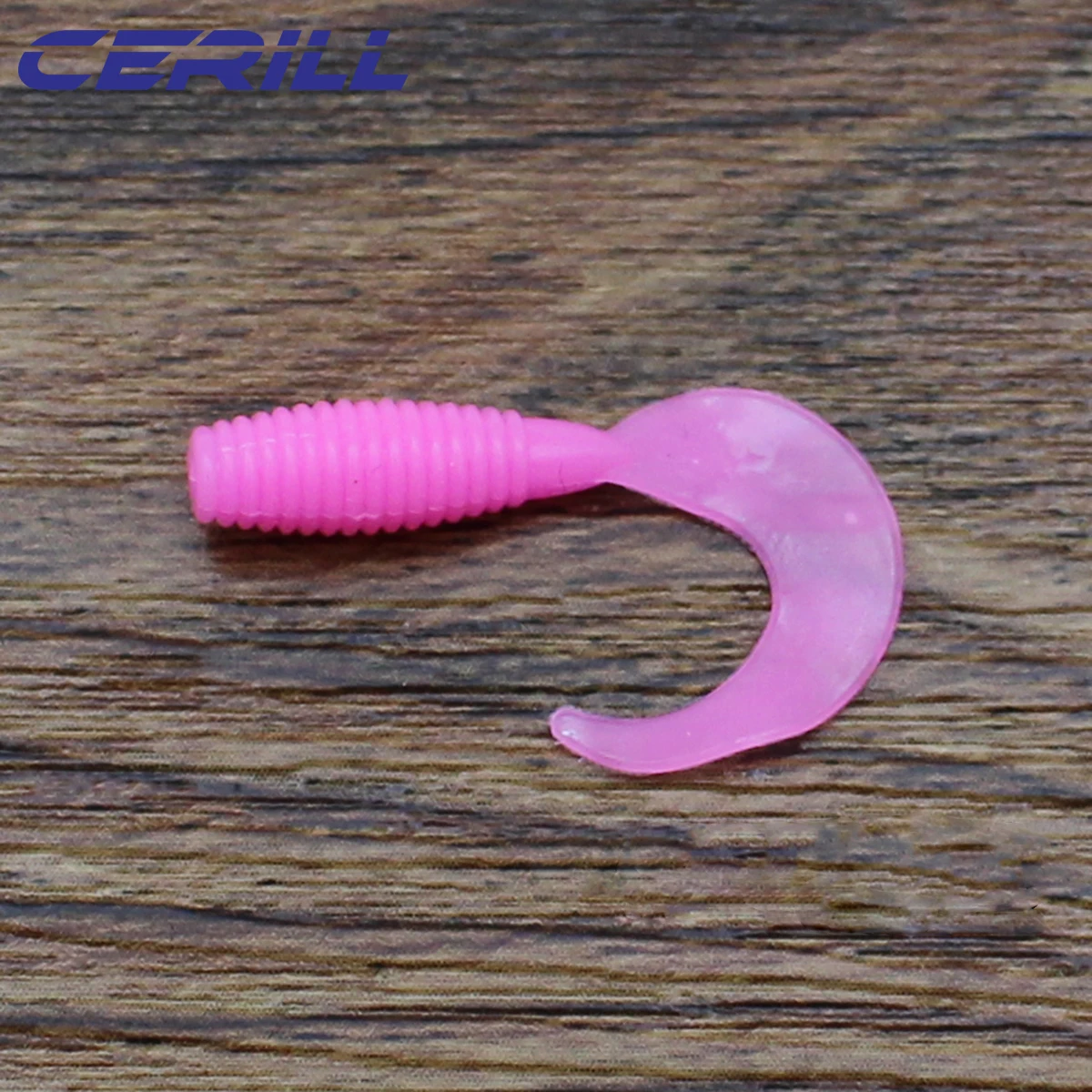 Ceril-señuelo de pesca de silicona suave, Jigging, Wobblers, lubina, trucha, carpa, aparejos artificiales Swimbait, lote de 10, volumen de cola, 4 cm - imagen 5