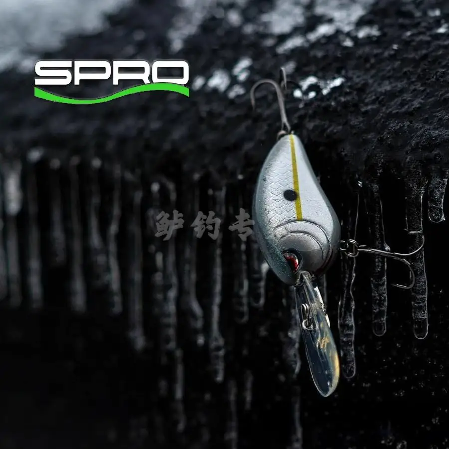 SPRO original de EE. UU. importado Little John DD 60 placa de lengua larga de tiro largo cuerpo estrecho pequeño hombre gordo - imagen 2