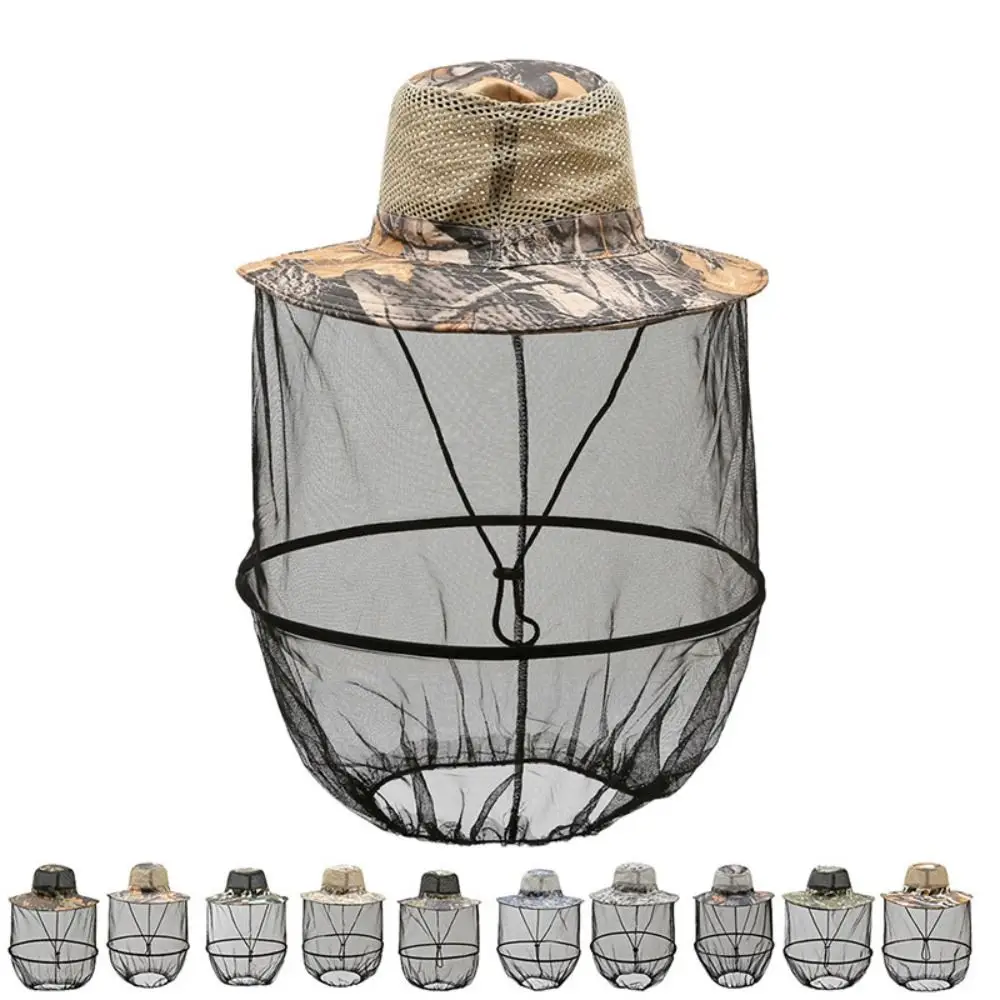 Gorra antimosquitos plegable – Protección solar y malla transpirable - imagen 3