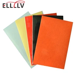 Hoja de silicona Ellllv 12x20cm para atado de mosca en agua salada