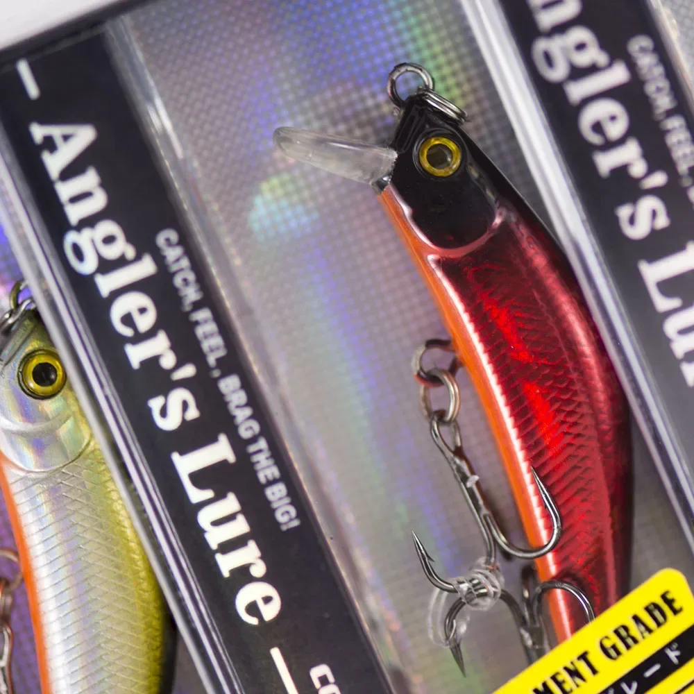Countbass 57mm 4,8g Señuelos de pesca Minnow cebos duros tipo de pez de agua dulce tipo hundimiento