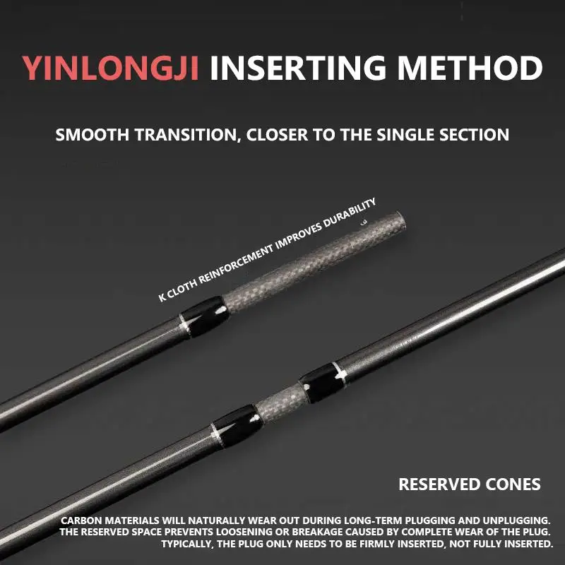 Caña de spinning Mavllos Magic-M 7-28g para bass y trucha ligera - imagen 3