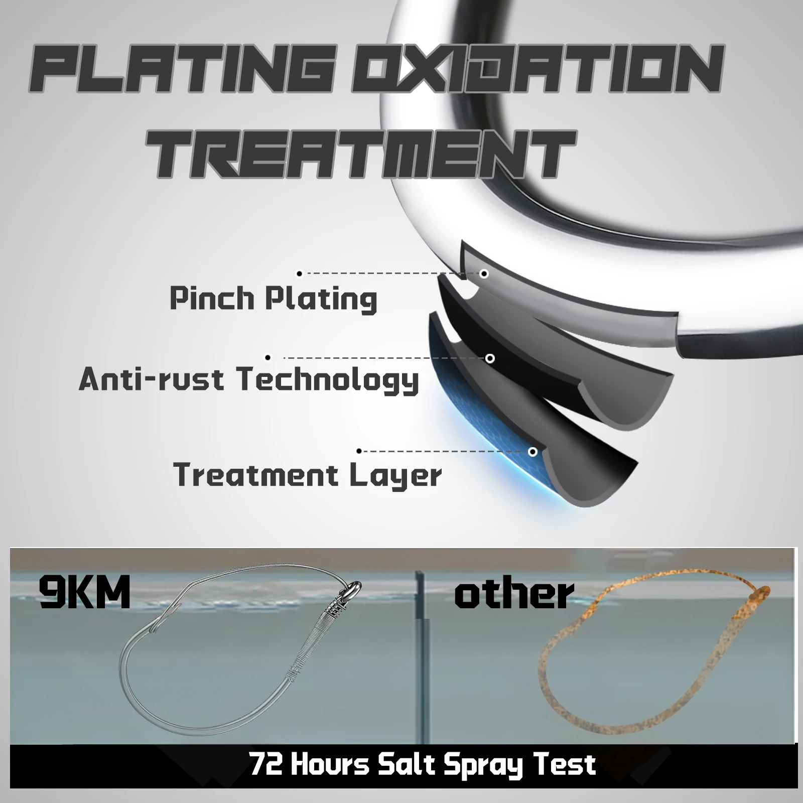 9KM 25 uds anzuelos de aparejo loco gancho sin malezas anzuelo de gusano anzuelo de pesca de lubina para aparejo loco - imagen 3