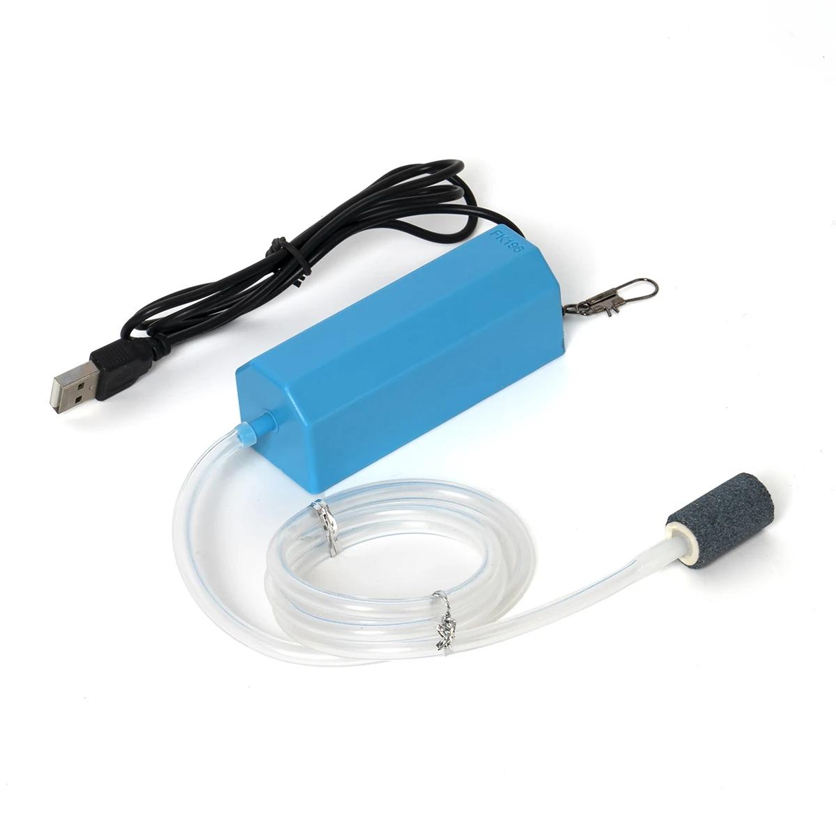 Oxigenador silencioso, pequeña bomba de oxígeno portátil, Mini carga USB, bomba de oxígeno para pecera, suministros para acuario para cultivo de peces - imagen 3