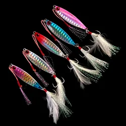 Shore Cast Jig Señuelo Metálico Lento - Cebo Duro para Jigging