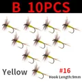 10PCS Yellow B16