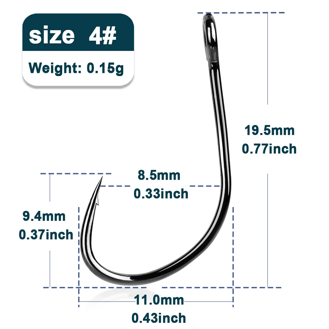 Size-4 Gap-8.5mm