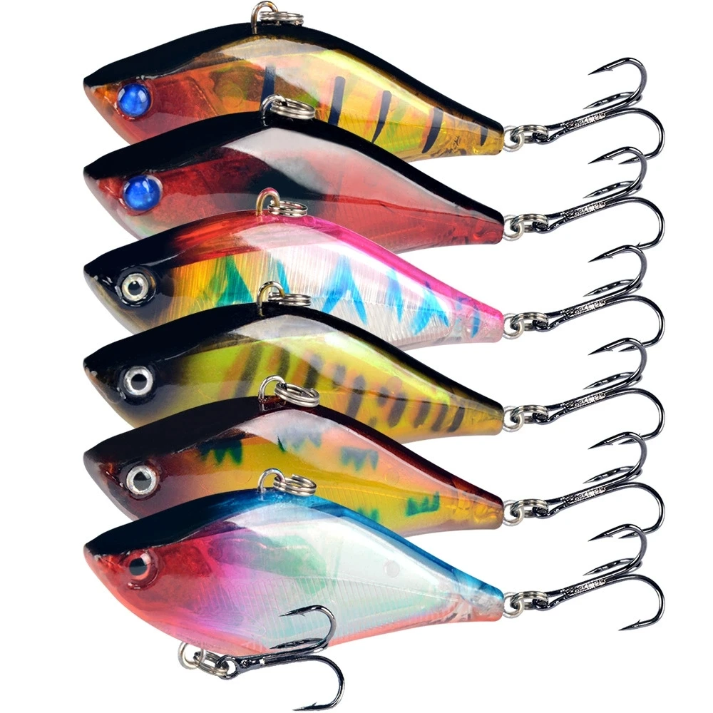Pack Señuelos Crankbait Popper VIB Wobbler para Lubina - imagen 5