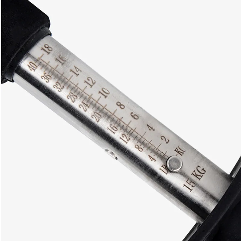 Señuelo de acero inoxidable para Control de peces, accesorios de Clip para pesca de carpa, con escala de peso - imagen 5