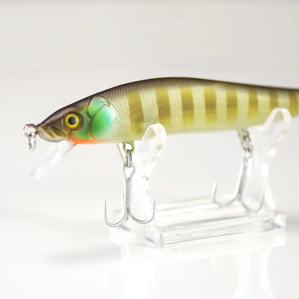 Countbass 110mm 14g cebos Jerk Señuelos de pesca de agua dulce Minnow Wobbler HardBait equipo de pesca de pescador - imagen 2